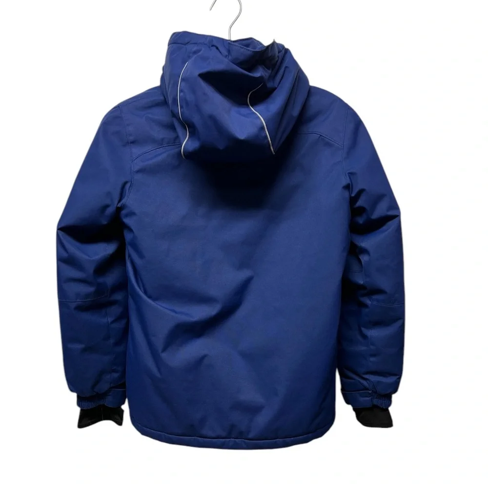 Kamik‎ Blue Jacket with Pink Accents.   Winter/snow - Picture 2 of 3